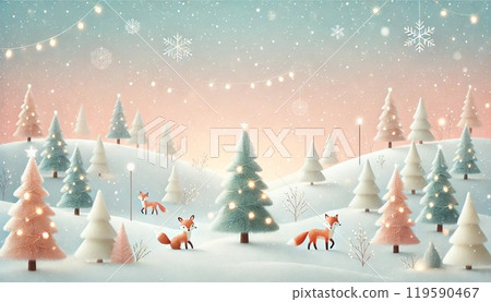 無縫聖誕節背景 119590467