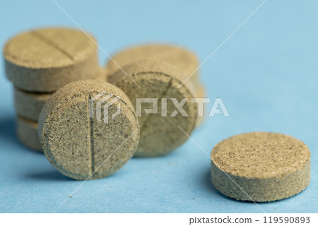 natural herbal tablets for traditional medicine natural herbal tablets for traditional medicine 119590893