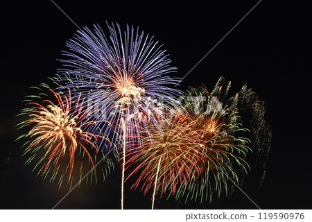 Dye the summer night sky 119590976