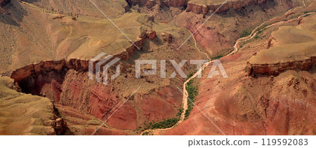 Aerial View Grand Canyon Arizona Aerial View Grand Canyon Arizona 119592083