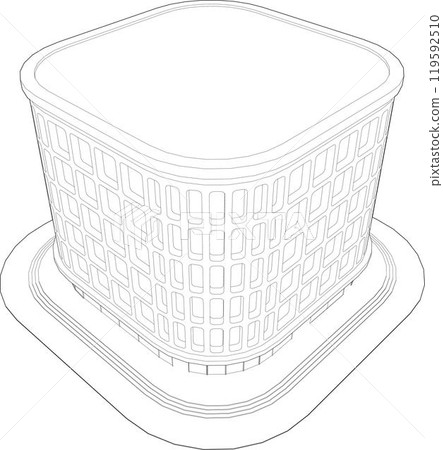 3D illustration of building project 119592510