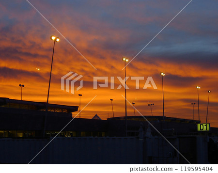 早上機場 119595404