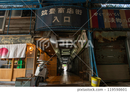 築豐商店街和築豐市場內景 119598601