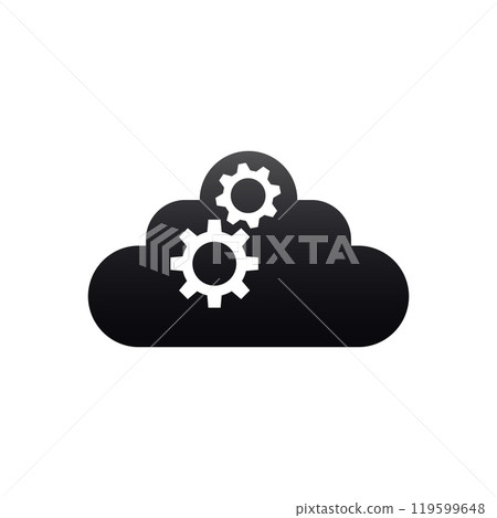 Internet connection quality check icon, speed test. 119599648