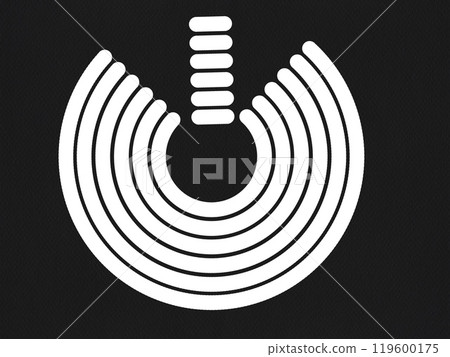 Abstract black white wavy line background geometric template paper circle dot Abstract black white wavy line background geometric template paper circle dot 119600175