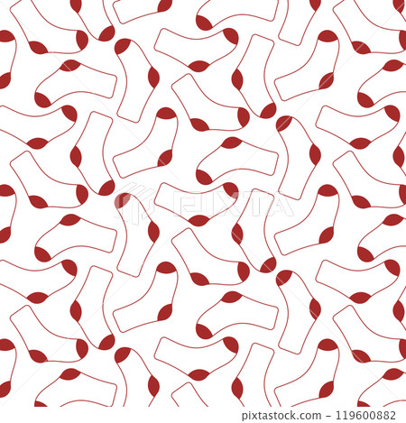 sock red clothing line background textile pattern sock red clothing line background textile pattern 119600882