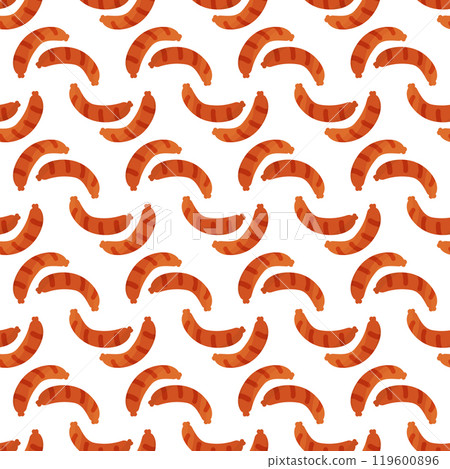 sausage meat kebab fry cook background pattern sausage meat kebab fry cook background pattern 119600896