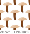 mushrooms autumn forest vector color pattern plant 119600899
