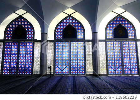 Blue Mosque in Malaysia 119602229