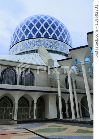 Blue Mosque in Malaysia Blue Mosque in Malaysia 119602233