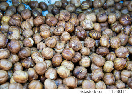 raw heap retail sale kernel nutrition food nut protein background snack market fruit 119603143