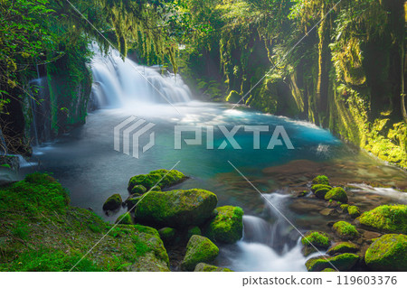 菊池溪谷的龍河淵/天狗瀑布 119603376