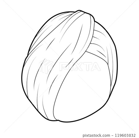 Beach Turban Headscarf Headband Summer Head Fashion accessory clothing technical illustration. Vector headgear Beach Turban Headscarf Headband Summer Head Fashion accessory clothing technical illustration. Vector headgear 119603832