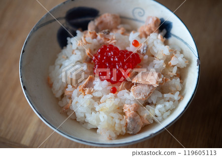 鮭魚飯和筋子 鮭魚飯和筋子 119605113