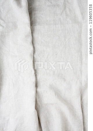 Natural colored fabric texture, fabric background Natural colored fabric texture, fabric background 119605358