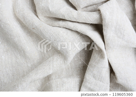 Natural colored fabric texture, fabric background Natural colored fabric texture, fabric background 119605360