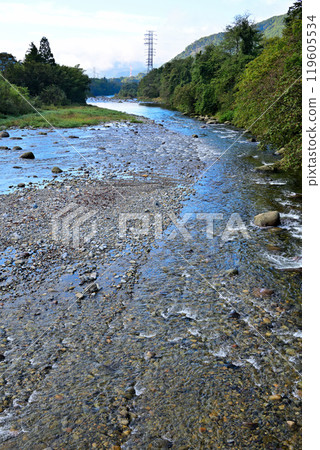 初秋的利根川風景,從上卷夢橋看下游 初秋的利根川風景,從上卷夢橋看下游 119605534