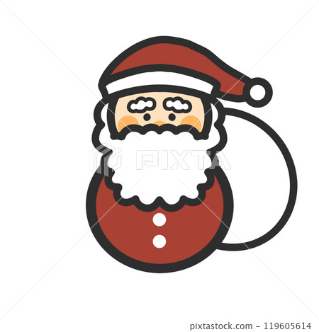 聖誕材料聖誕老人迷你角色 119605614