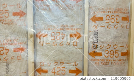 Insulation materials for newly built detached houses, essential for creating a comfortable living environment Insulation materials for newly built detached houses, essential for creating a comfortable living environment 119605905