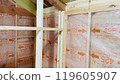 Insulation materials for newly built detached houses, essential for creating a comfortable living environment 119605907