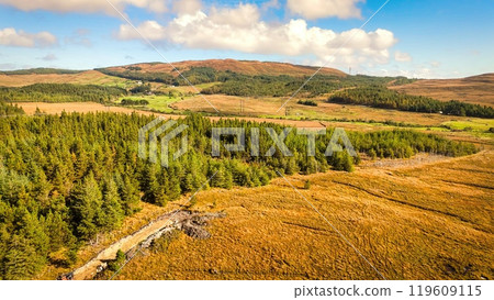 Beautiful Connemara National Park in the County Galway in Ireland Beautiful Connemara National Park in the County Galway in Ireland 119609115