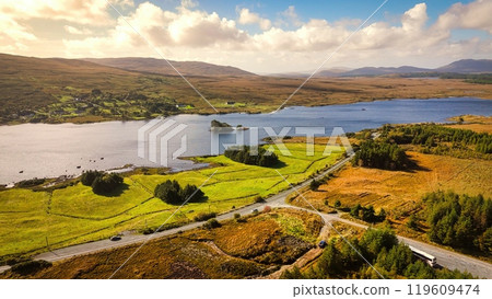 Beautiful Connemara National Park in the County Galway in Ireland 119609474