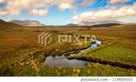 Beautiful Connemara National Park in the County Galway in Ireland Beautiful Connemara National Park in the County Galway in Ireland 119609503