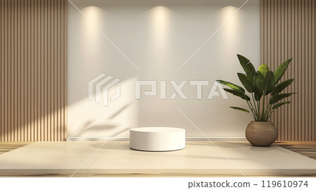 自然背景空間與基座 自然背景空間與基座 119610974