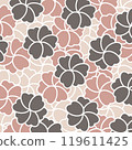 Beautiful Japanese pattern background material. Beautiful Japanese pattern background m 119611425