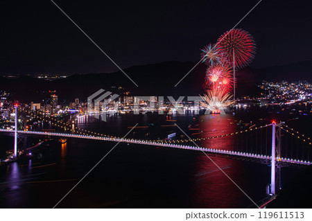 Kanmon Strait Fireworks Festival (Moji venue) 119611513