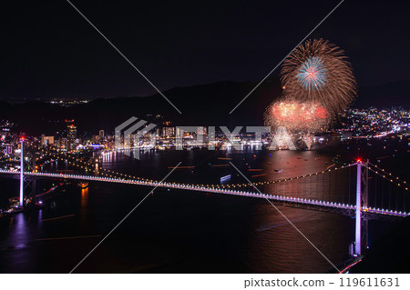 Kanmon Strait Fireworks Festival (Moji venue) 119611631