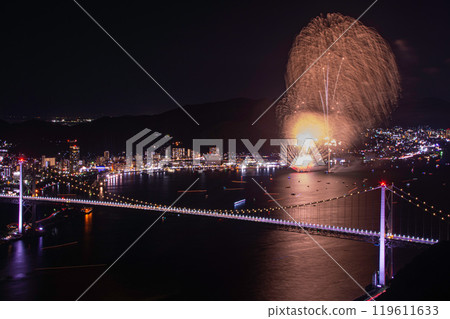 Kanmon Strait Fireworks Festival (Moji venue) 119611633