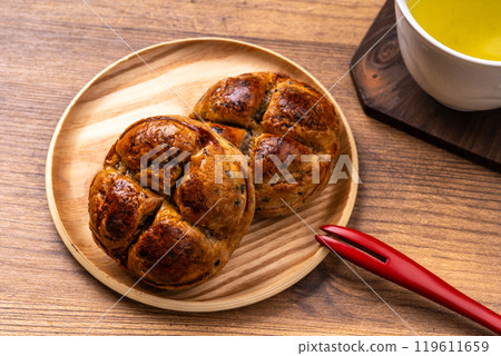 芝麻核桃包子 芝麻核桃包子 119611659