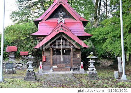 水上町上卷小持神社 縣指定重要文化遺產 119611661