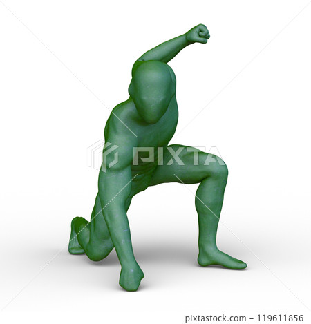 A man who poses 119611856