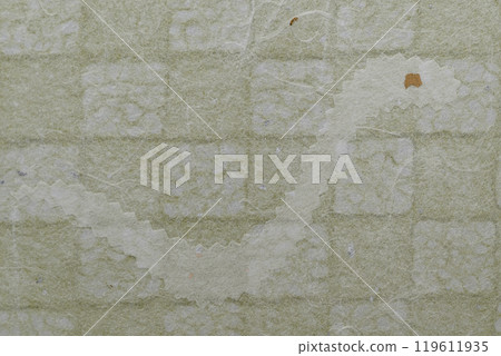 White snake image made of washi paper [Background material] 119611935