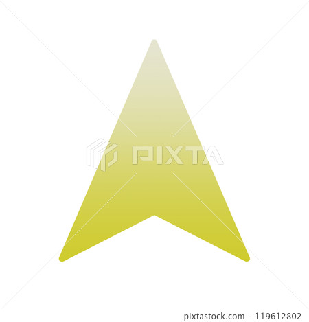 導航遊標圖示（漸層黃色） 119612802