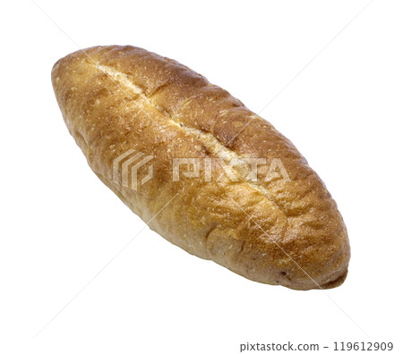 Banh Mi Sandwich Or Fresh Vietnamese baguettent isolated on white background Banh Mi Sandwich Or Fresh Vietnamese baguettent isolated on white background 119612909