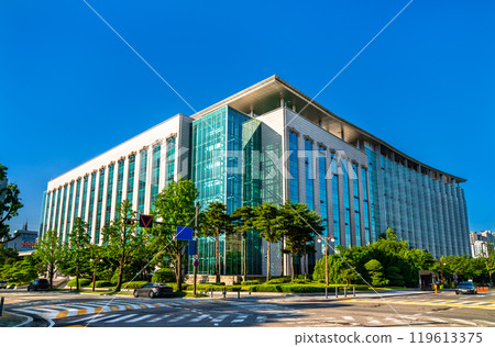 Members Office Building of the National Assembly of the Republic of Korea in Seoul, A Central Hub for Legislative Activities Members Office Building of the National Assembly of the Republic of Korea in Seoul, A Central Hub for Legislative Activities 119613375
