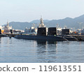 廣府吳市「陣烏小島」出動的海上自衛隊潛艦與護衛艦 119613551