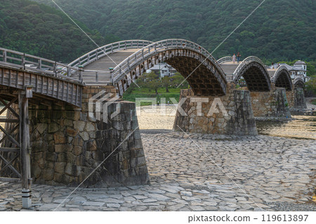 錦帶橋美麗的木拱橋 119613897