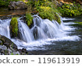 Clear stream in Hokkaido (Kyogoku) 119613919