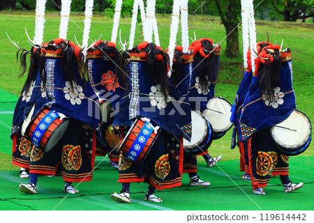 岩手縣民藝表演鹿舞 119614442