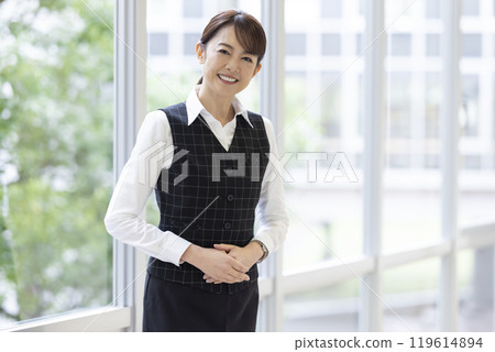 Medical Portrait of a medical clerk Photography cooperation: Ariake College of Education and Arts 119614894