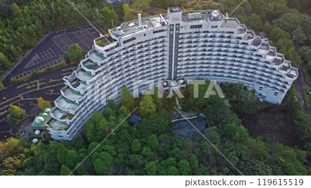 無人機空拍廢棄度假飯店 無人機空拍廢棄度假飯店 119615519