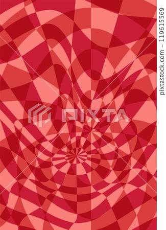 Psychedelic checkerboard poster Psychedelic checkerboard poster 119615569