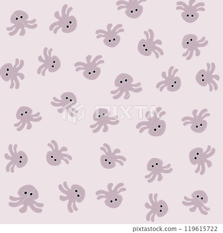 seamless pattern with skulls and bones 119615722