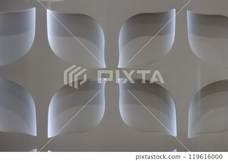 A sleek, modern monochrome texture with intriguing shadows and light, perfect for multi-purpose projects. A beautiful backdrop of sweeping abstract shapes. 119616000