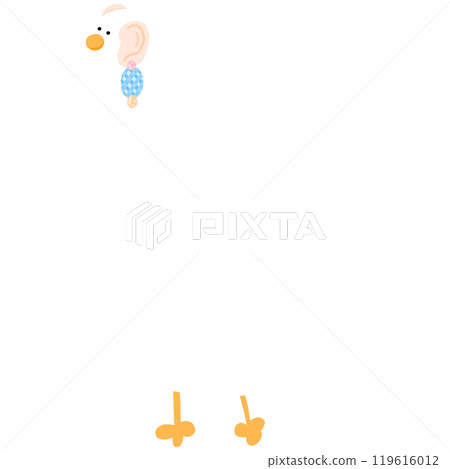 Cute Duck With Earring Cartoon Duck Funny Character Duck Costume Duck Meme Cute Duck With Earring Cartoon Duck Funny Character Duck Costume Duck Meme 119616012