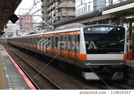 [JC] Chuo Line Rapid Train E233 Series 10-Car Train (Chuo Limited Express: Tokyo bound) 119616567